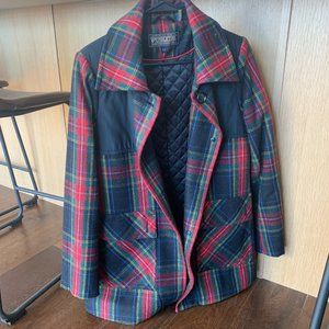 Pendleton Plaid Wool Coat